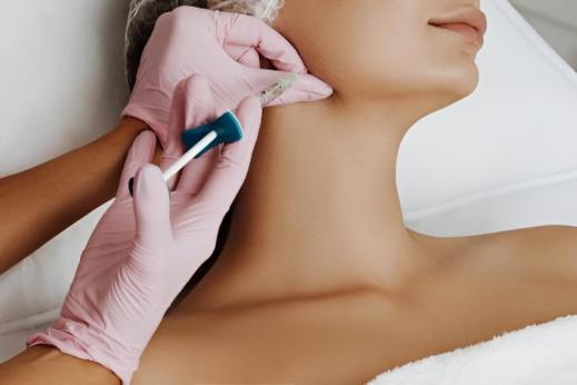 Injection botox